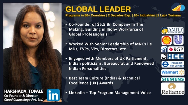 CC Trainer Profile - Harshada Topale - 1st page